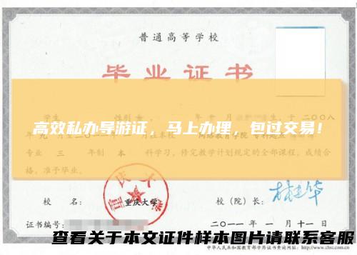 高效私办导游证，马上办理，包过交易！