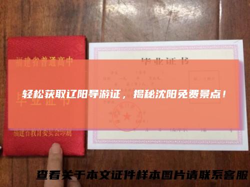 轻松获取辽阳导游证，揭秘沈阳免费景点！