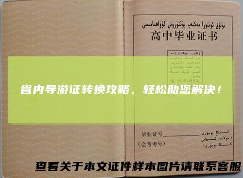 省内导游证转换攻略，轻松助您解决！