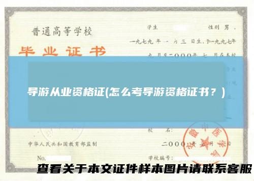 导游从业资格证(怎么考导游资格证书？)