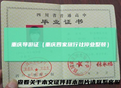 重庆导游证（重庆四家旅行社停业整顿）