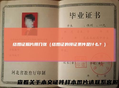 结婚证照片用几张（结婚证的领证条件是什么？）