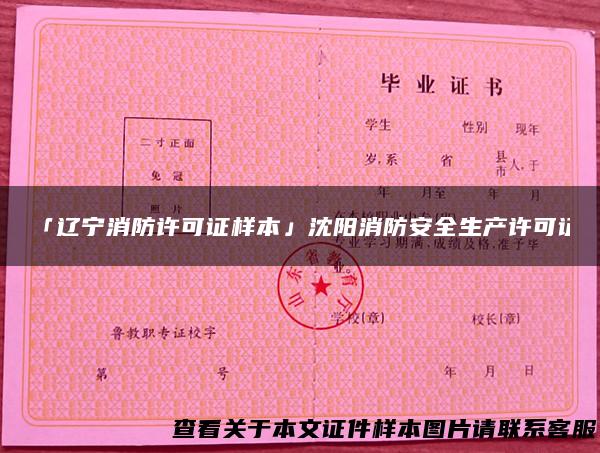 「辽宁消防许可证样本」沈阳消防安全生产许可证