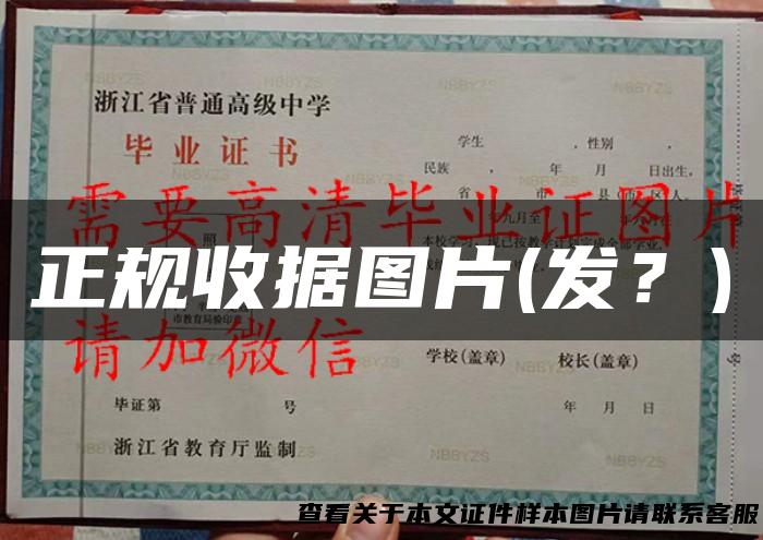 正规收据图片(发？)