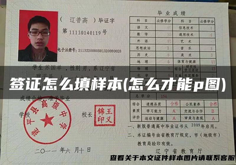 签证怎么填样本(怎么才能p图)