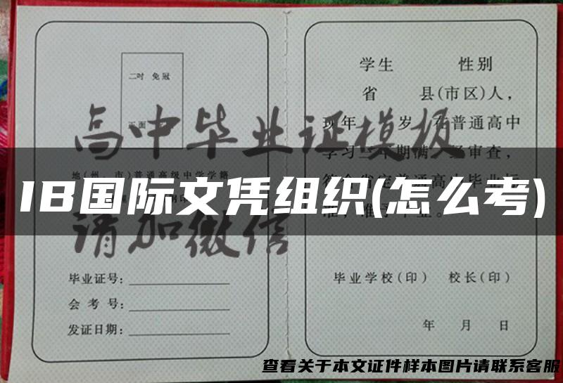 IB国际文凭组织(怎么考)