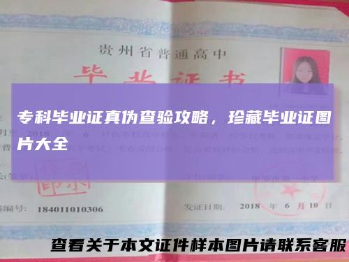 专科毕业证真伪查验攻略,珍藏毕业证图片大全