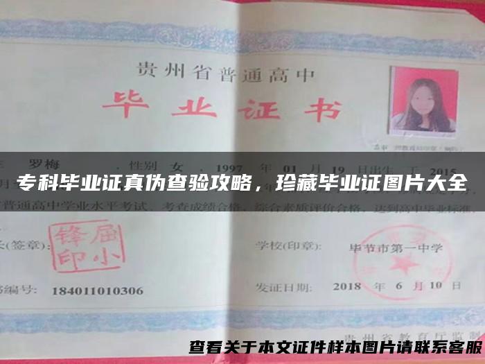 专科毕业证真伪查验攻略，珍藏毕业证图片大全