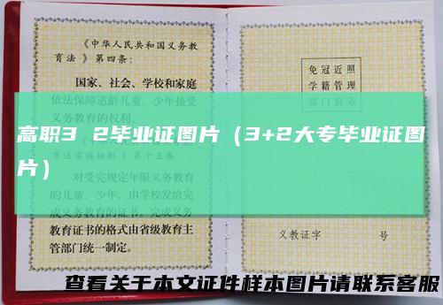 高职3 2毕业证图片（3+2大专毕业证图片）