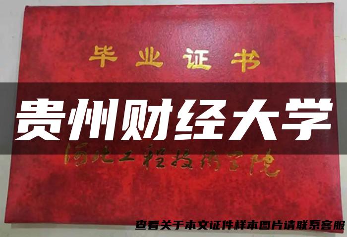 贵州财经大学