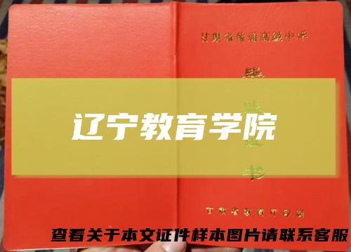 辽宁教育学院