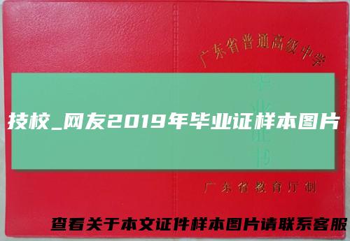 技校_网友2019年毕业证样本图片