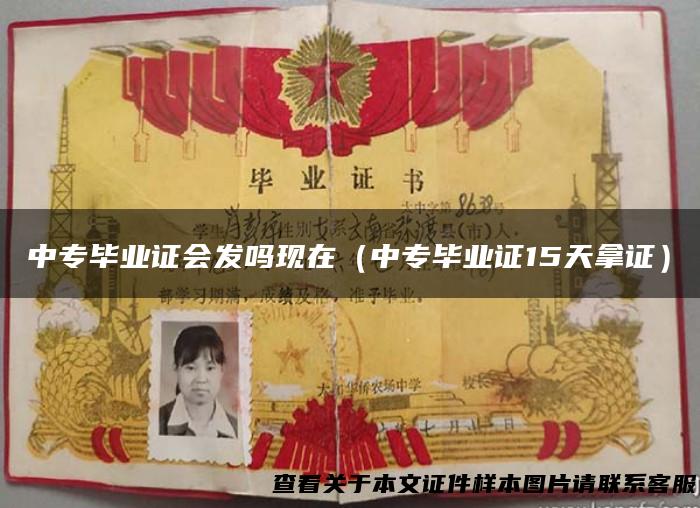 中专毕业证会发吗现在（中专毕业证15天拿证）