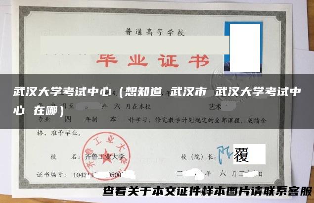 武汉大学考试中心（想知道 武汉市 武汉大学考试中心 在哪）