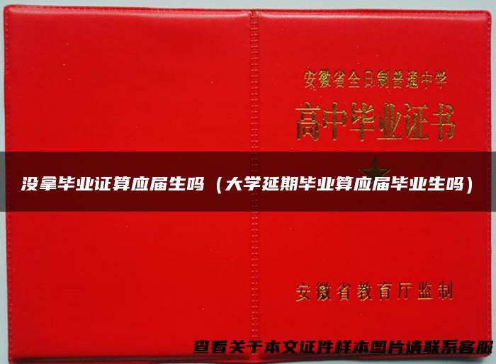 没拿毕业证算应届生吗（大学延期毕业算应届毕业生吗）