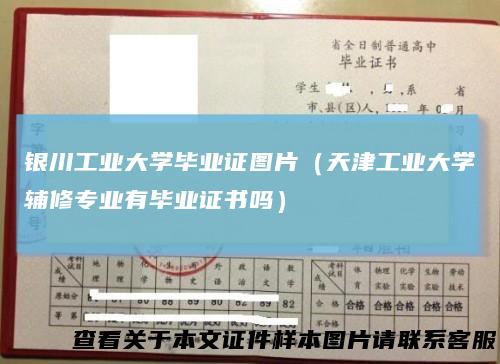 银川工业大学毕业证图片（天津工业大学辅修专业有毕业证书吗）